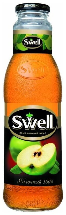 Сок Swell Яблоко, без сахара, 0.75 л - фотография № 7