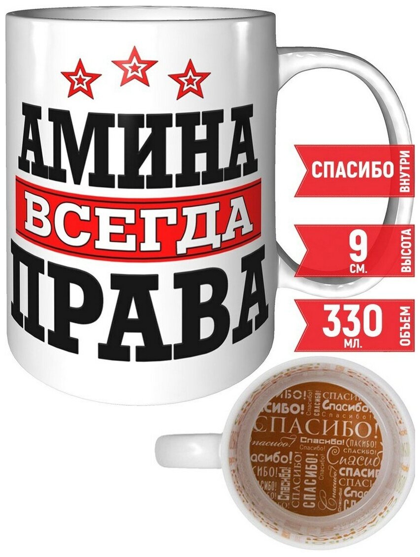 Картинка амина всегда права