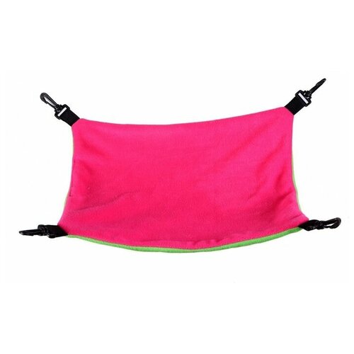 Гамак для хорьков OSSO из флиса малый, 35 х 30 см, микс цветов