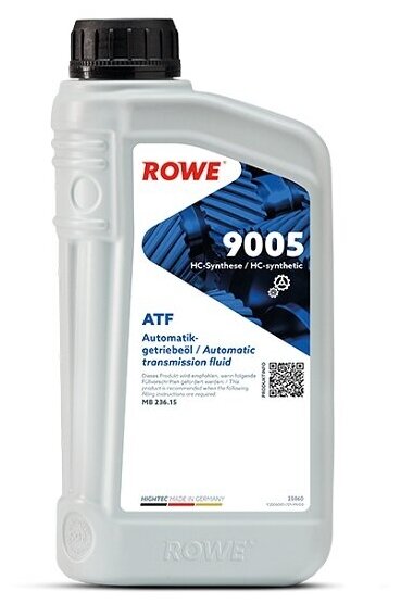 Трансмиссионное масло ROWE HIGHTEC ATF 9005