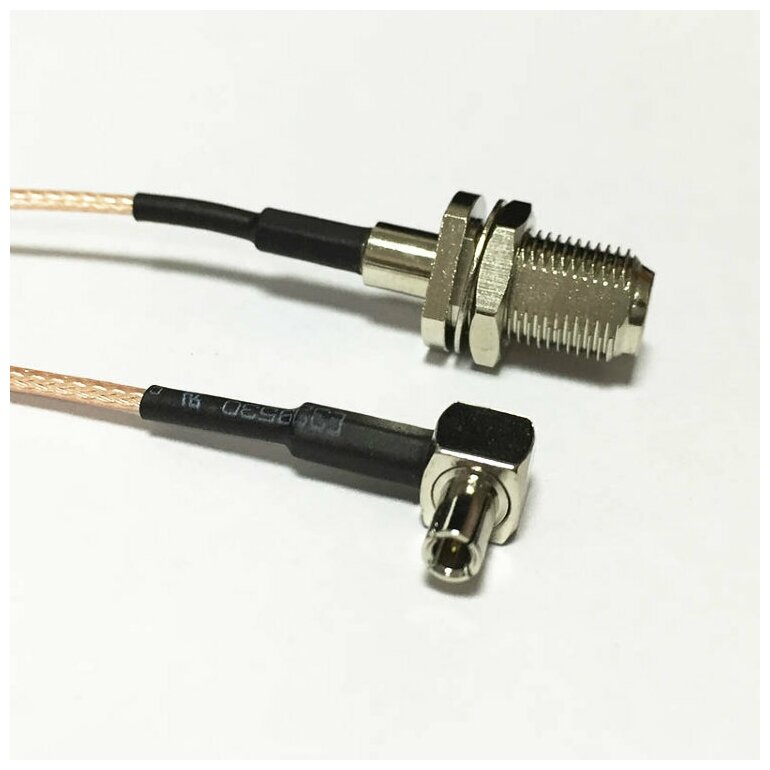 Адаптер для модема (пигтейл) TS9-F(female) кабель RG316 15см 2шт.