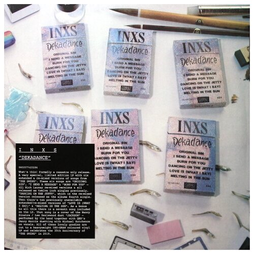 Виниловая пластинка INXS - Dekadance (Red Vinyl) inxs виниловая пластинка inxs decadance