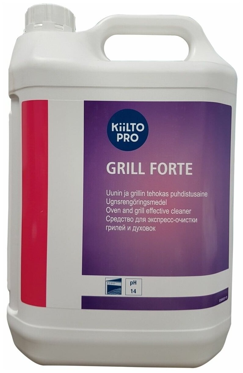 Grill Forte сильнощелочное средство для чистки грилей и духовок 5л.