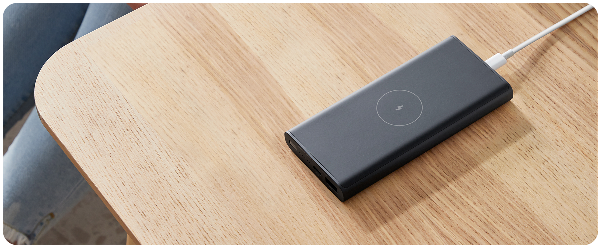 Внешний аккумулятор Xiaomi Mi Wireless Power Bank 10000mAh 10W Black WPB15PDZM