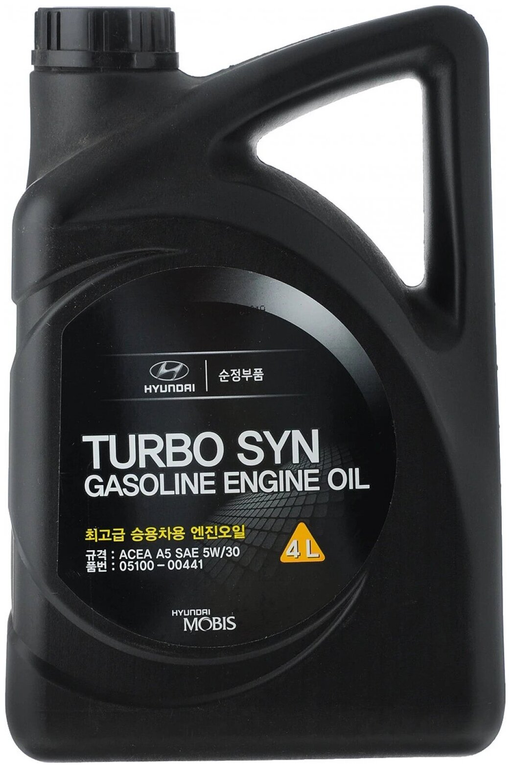 Синтетическое моторное масло MOBIS Turbo SYN Gasoline 5W-30