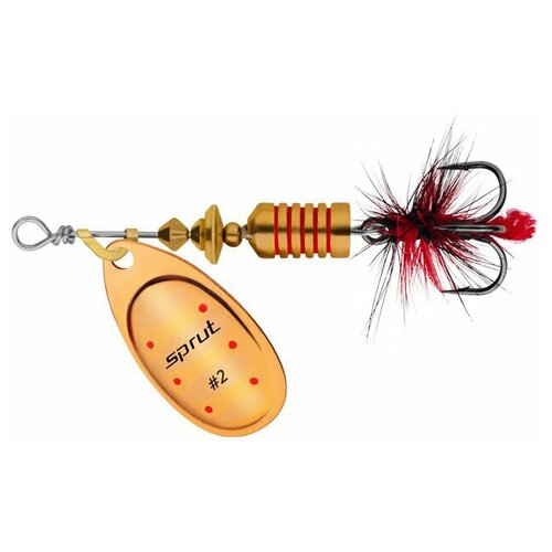 фото Блесна вращающаяся sprut alba #2 c