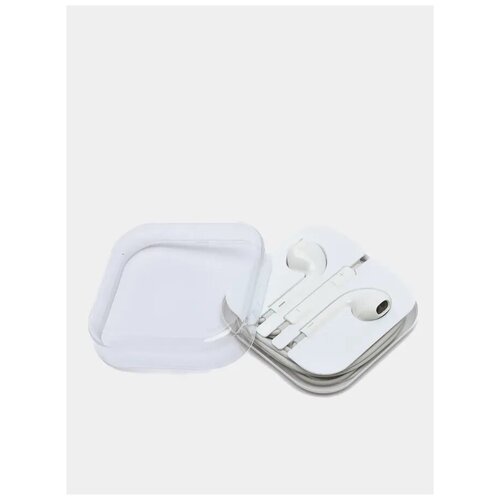 Проводные наушники KIN K-8 c микрофоном белые 42300₽