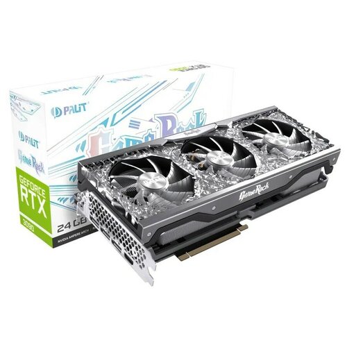 Видеокарта Palit GeForce RTX 3080 GameRock 10 ГБ LHR 9113200₽