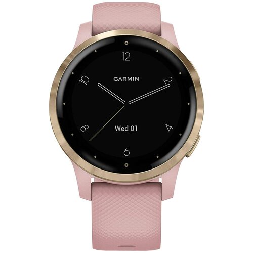 Спортивные наручные часы Garmin Vivoactive 4S Dust RoseLight Gold 010-02172-32 4850000₽