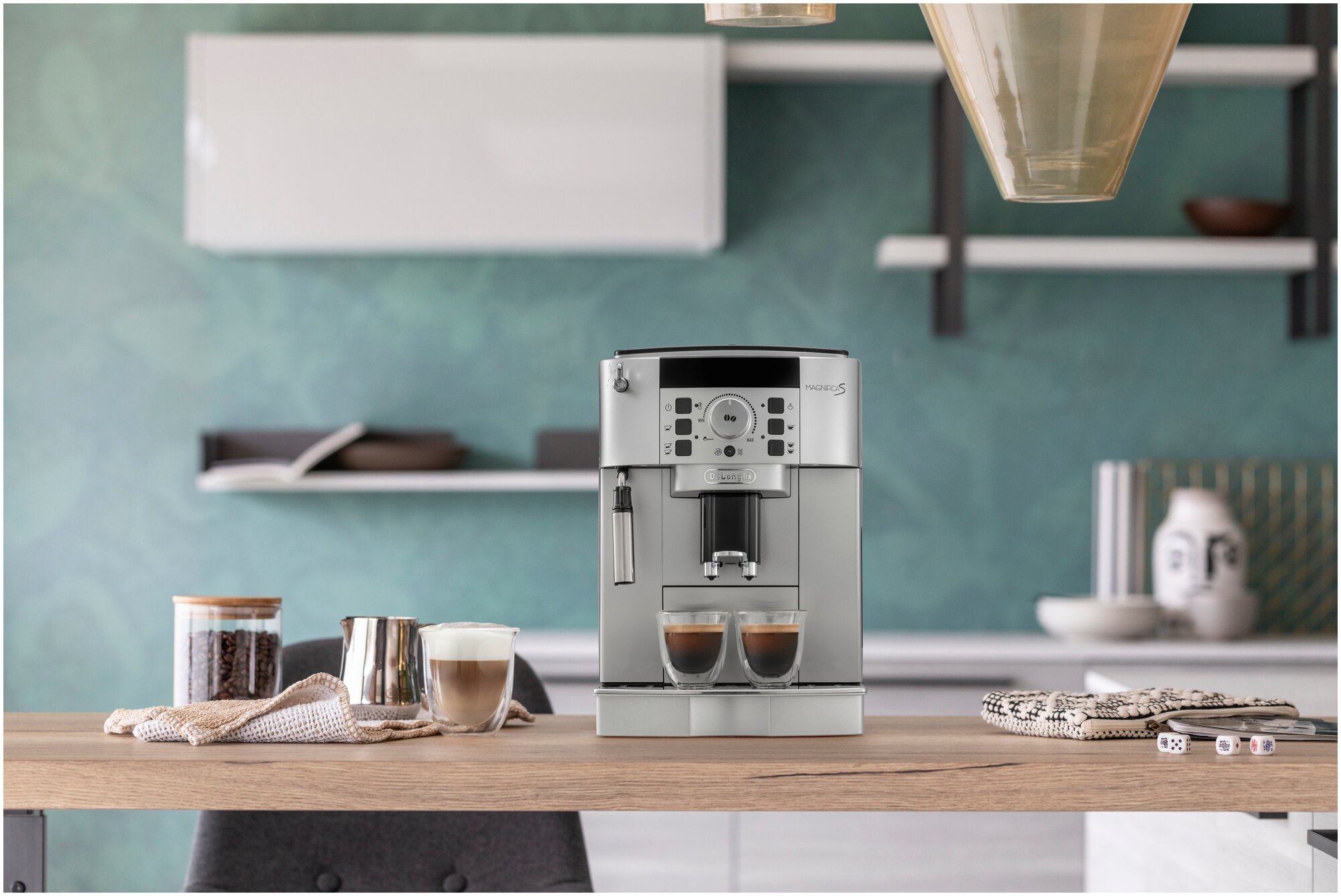 Кофемашина De'Longhi ECAM 22.110 SB, серебристый - фотография № 19