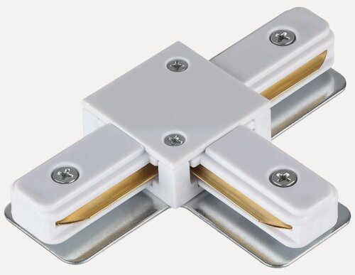 Изображение товара Соединитель с токопроводом "T" для однофазного двухжильного шинопровода NOVOTECH 135143