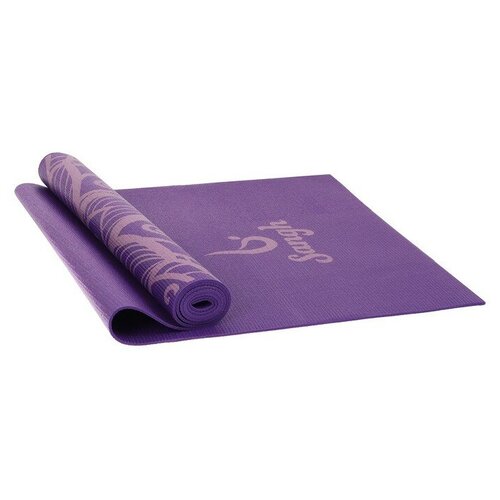 Коврик для йоги ТероПром 7387388 «Мандала» 173 х 61 х 0,4 см, цвет фиолетовый