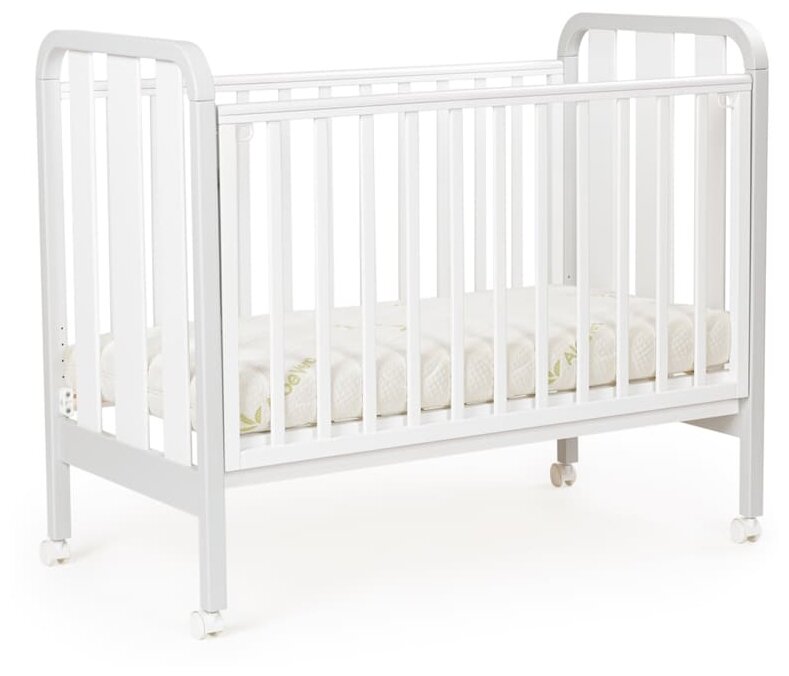 Детская кровать BEBIZARO HEIRLOOM Колесо WHITE/GRAY