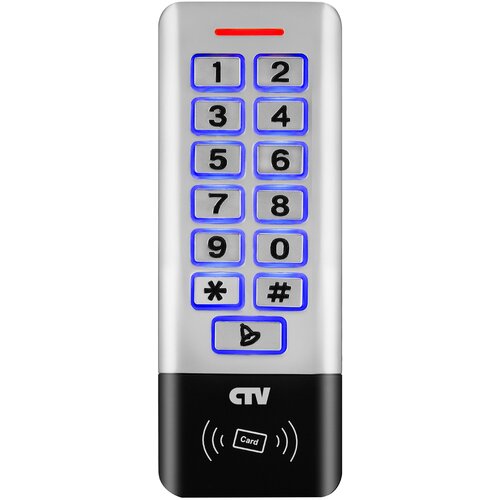 CTV-KR20 EM Контроллер-считыватель ЕМ с кодонаборной панелью считыватель ctv ctv cr20 em