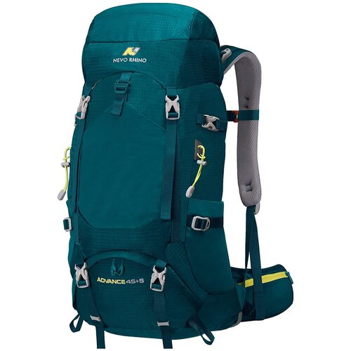 туристический рюкзак norfin adventure 45 Рюкзак туристический Nevo Rhino Advance 45+5 8814-NW Green