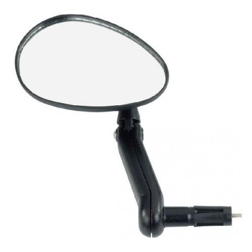 фото Велосипедное зеркало tbs dx-222 с регулировкой в различных плоскостях. крепится в руль с внутренним d:15-22мм. в торговой упаковке