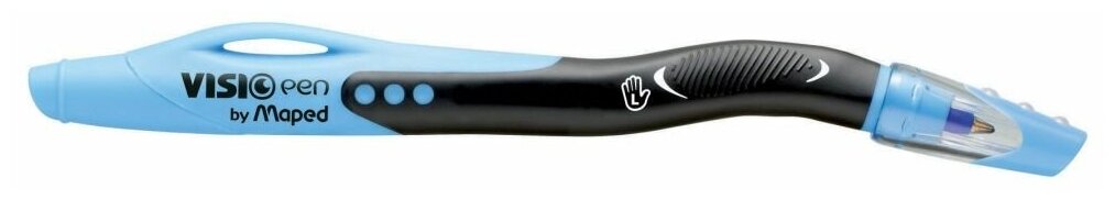 Ручка шариковая одноразовая Maped VISIO для левшей, в блистере