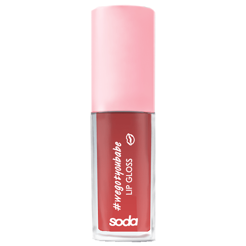 Soda Блеск для губ #wegotyoubabe, 004 red thread soda блеск для губ wegotyoubabe 007 unicorn tears