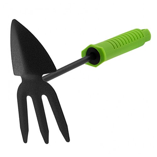 Тяпка PALISAD 62389 Standard черный/зеленый мотыжка комбинированная пластиковая рукоятка standard palisad