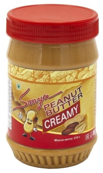 Sonya Peanut Butter Creamy (510 г) Паста арахисовая мягкая - фотография № 2