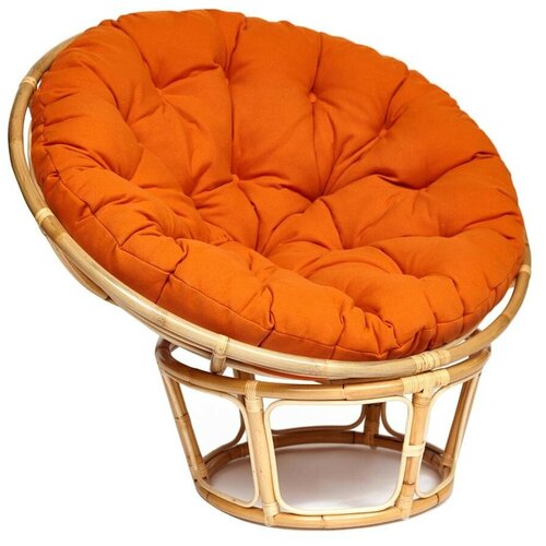 Кресло TetChair Papasan Eco P115-1/SP STD (с подушкой) оранжевый