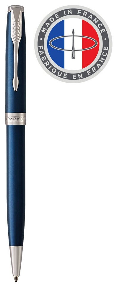 ручка шариковая Parker Sonnet Core K539 LaqBlue CT - фото №10