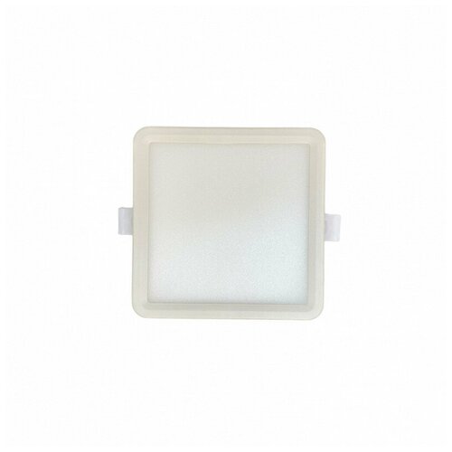10 шт. Светильник встраиваемый светодиодный Даунлайт Квадрат LED Белый 10Вт 4000К 500Лм IP20 118х118х20мм
