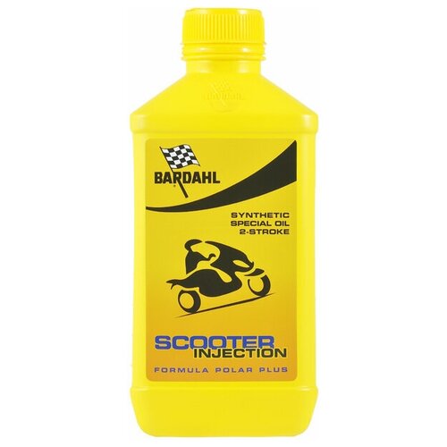 Масло моторное для мото техники BARDAHL SCOOTER INJECTION SYNTHETIC SPECIAL OIL 2T 1 л.