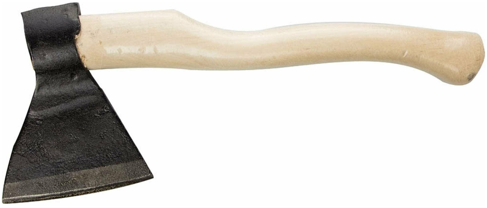 Топор кованый Иж 2072-20 с округлым лезвием и деревянной рукояткой, 2.0кг - фотография № 1