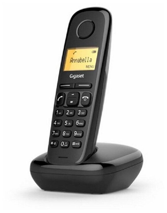 Радиотелефон Dect Gigaset A170 черный