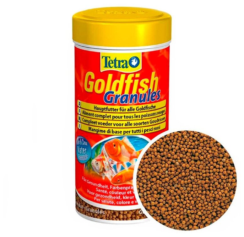 Сухой корм для рыб Tetra Goldfish Granules, 500 мл - фотография № 11