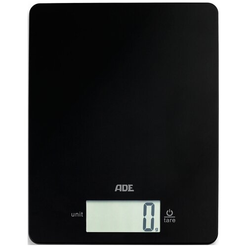 Весы кухонные ADE KE1800-4 Leonie black. 5кг/1г, пластик, черные