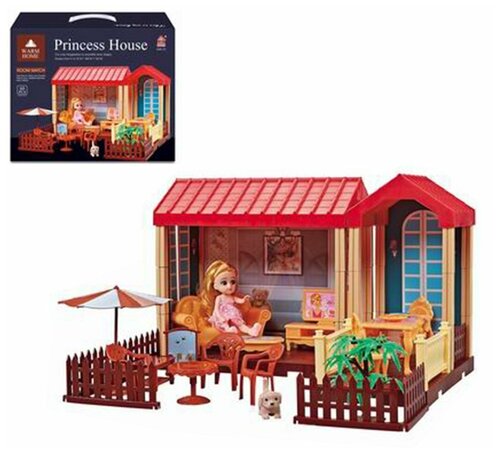 Кукольный дом Наша Игрушка Мой любимый дом, с куколкой и аксессуарами (Y22695040)