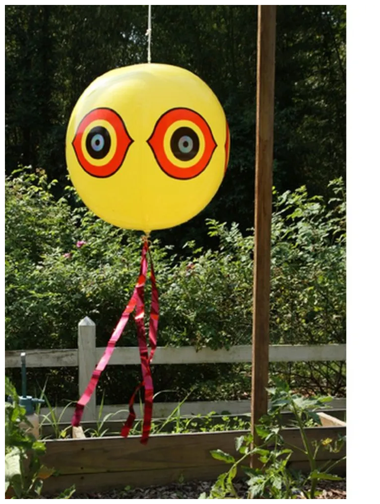 Комплект виниловых шаров с глазами хищных птиц, 40 см 3шт - фотография № 3