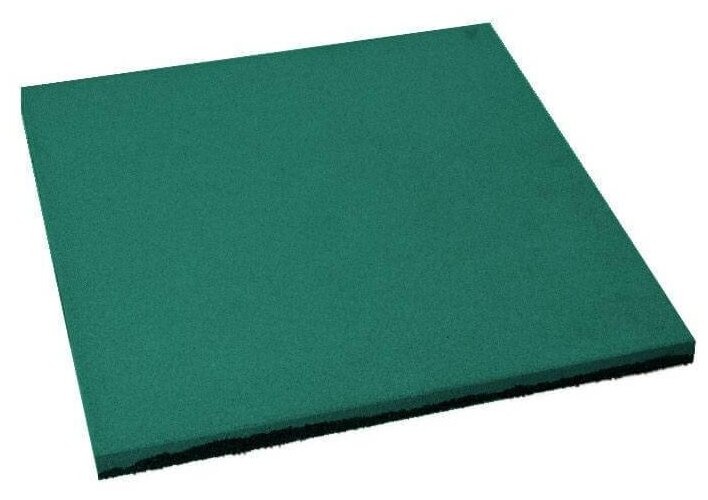 Newmix Резиновая плитка Квадрат 40 мм песок (Ячейки) зеленая