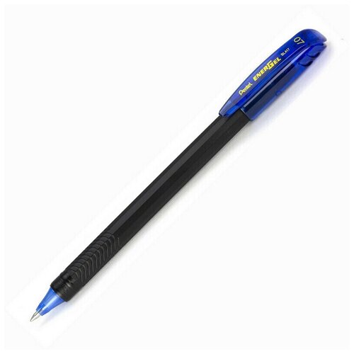 Ручка Ручка гелевая Pentel Energel BL417-C, черн. корпус, синий, 0,7мм 2 шт