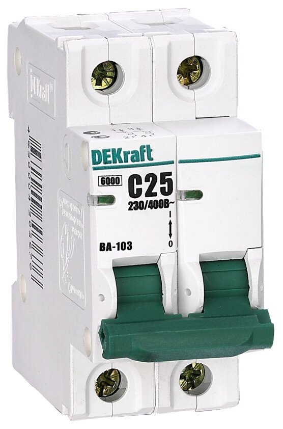 Schneider Electric   2 25  C -103 6 DEKraft 12291DEK