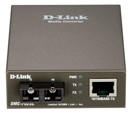 Медиаконвертер D-Link DMC-F02SC/B1A