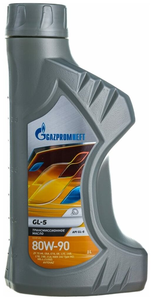 Масло Трансмиссионное Gazpromneft Gl-5 80w90 1 Л 2389901361 Gazpromneft арт. 2389901361