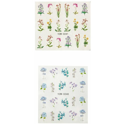 Набор наклеек для ногтей 