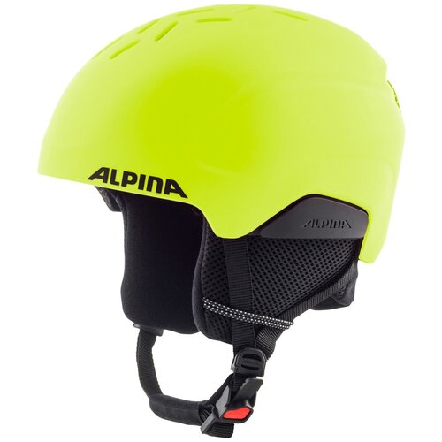 шлем защитный alpina parana 55 black neon yellow matt Шлем защитный ALPINA, 2022-23 Pizi, 51-55, neon-yellow matt