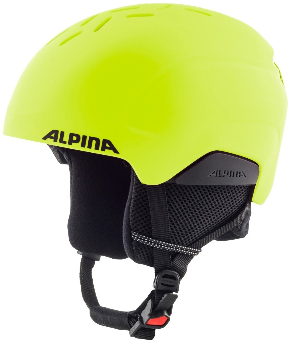 Зимний Шлем Alpina 2022-23 Pizi Neon-Yellow Matt (см:51-55)