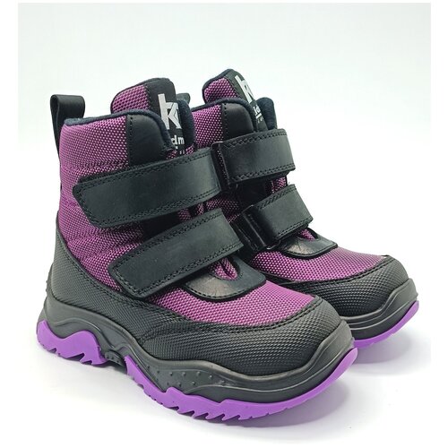 фото Ботинки kidmen, размер 28, фиолетовый