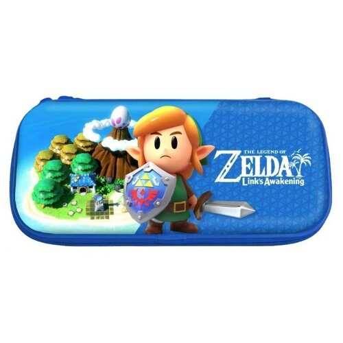 защитный чехол hori premium vault case animal crossing для nintendo switch nsw 246u Защитный чехол Hori Link's Awakening hard pouch для консоли Switch (NSW-218U)