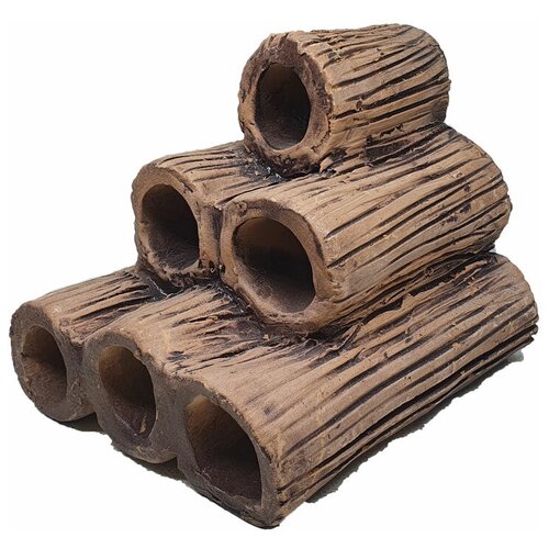 Декор керамический Трубки (маленькие), 15х13,5х12 см