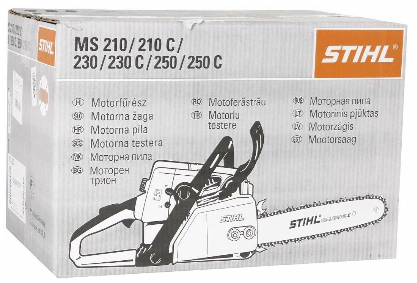 Бензопила Stihl MS 250 C-BE - фотография № 7