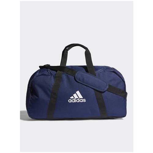 Сумка спортивная ADIDAS Tiro DU M, GH7267, темносине-белый