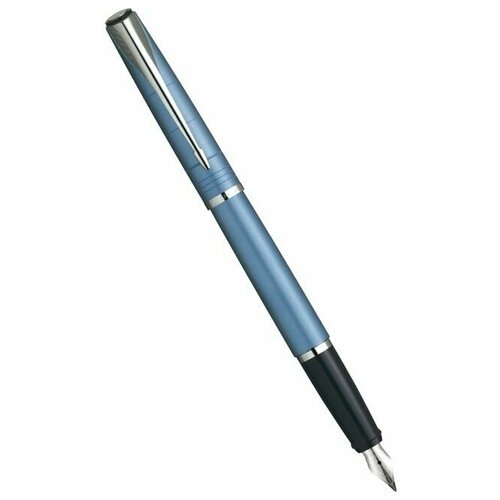 Роллерная ручка Parker Latitude, сланцево-синяя с хромированием, C 8-10 SBL