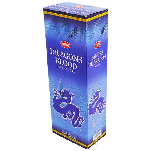 Благовония палочки HEM Голубая кровь дракона Dragon Blood Blue 120 шт благовоние hem лайм лимон lime lemon блок 6 упаковок