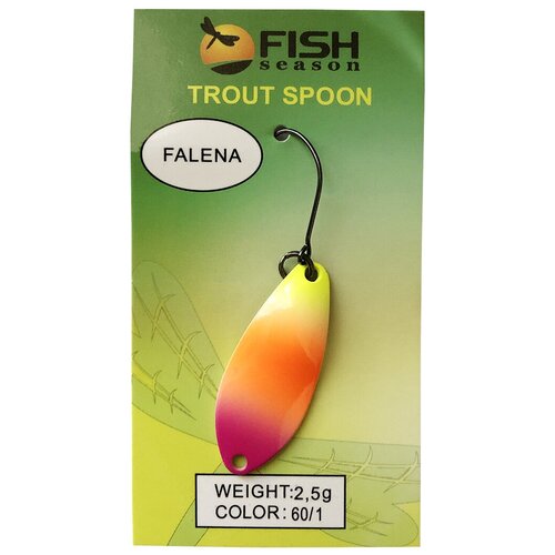 фото Блесна форелевая fish season falena, 2.5g, цвет-1